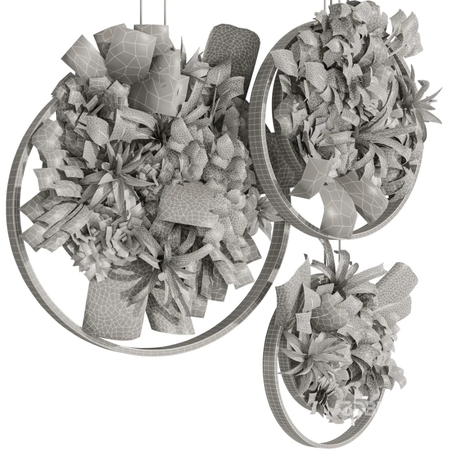 Indoor_plants_circle_panels Image 1