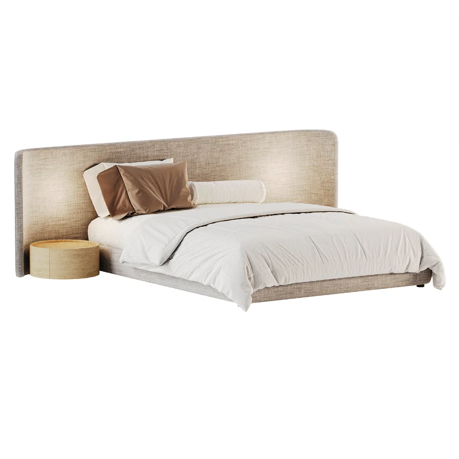 Japandi Double Bed Image 2