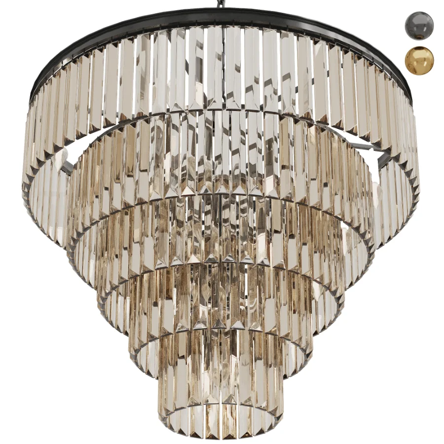 Leyland Tiered Round Chandelier Image 7
