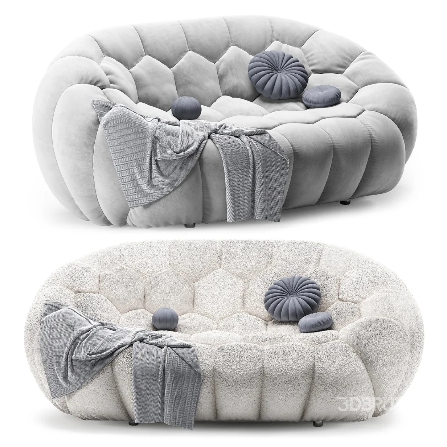 Boucle Brosen Sofa Image 5