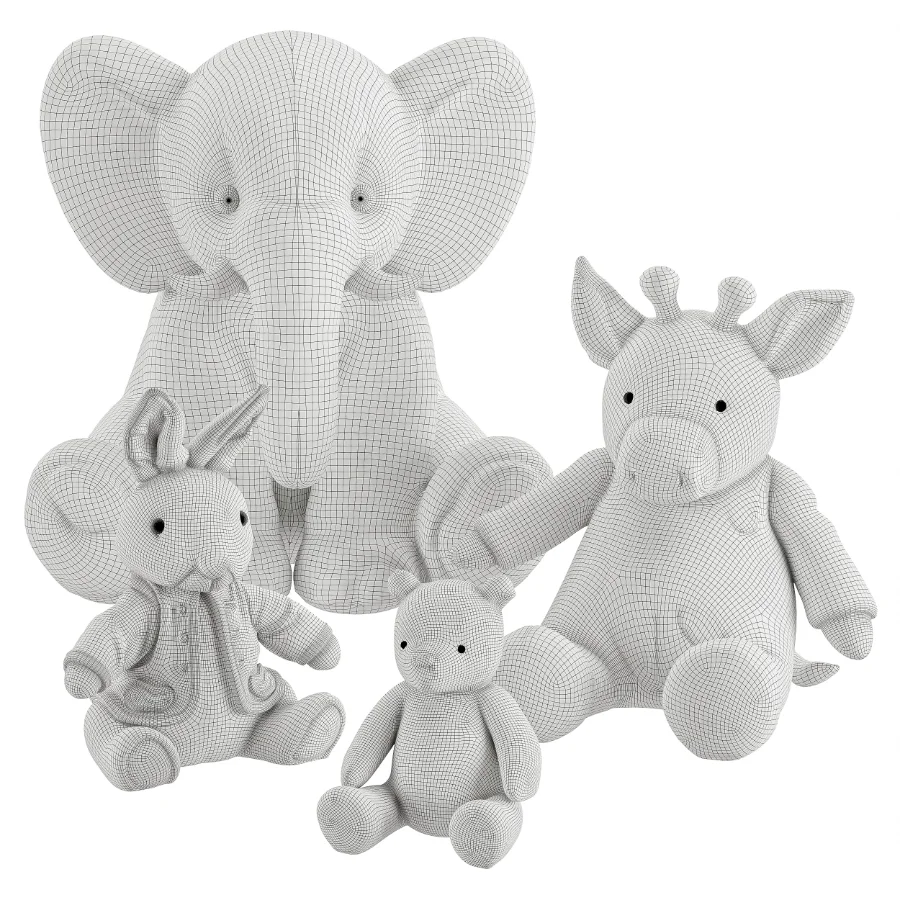 Plush Toys Set 33 Image 6