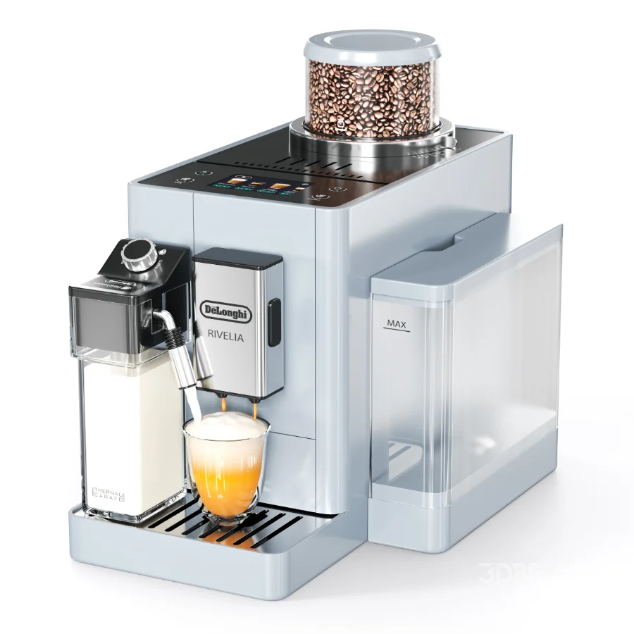 Delonghi Rivelia Fully Automatic Coffee Machine Image 4
