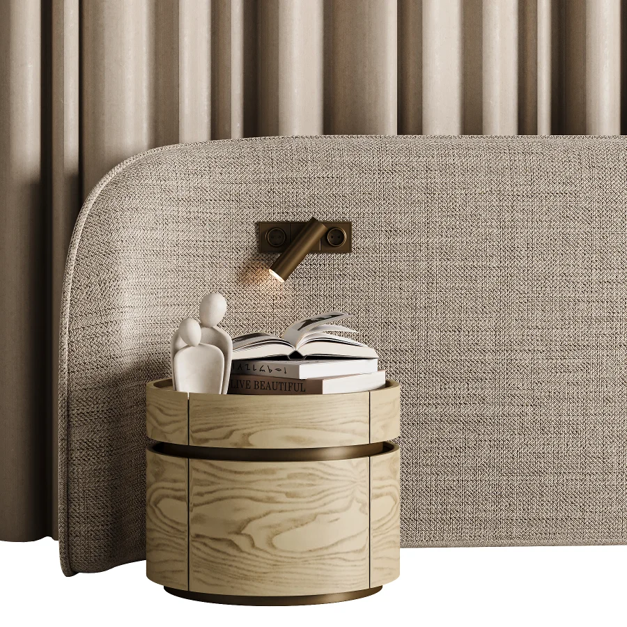 Organic Headboard Set07 Image 3