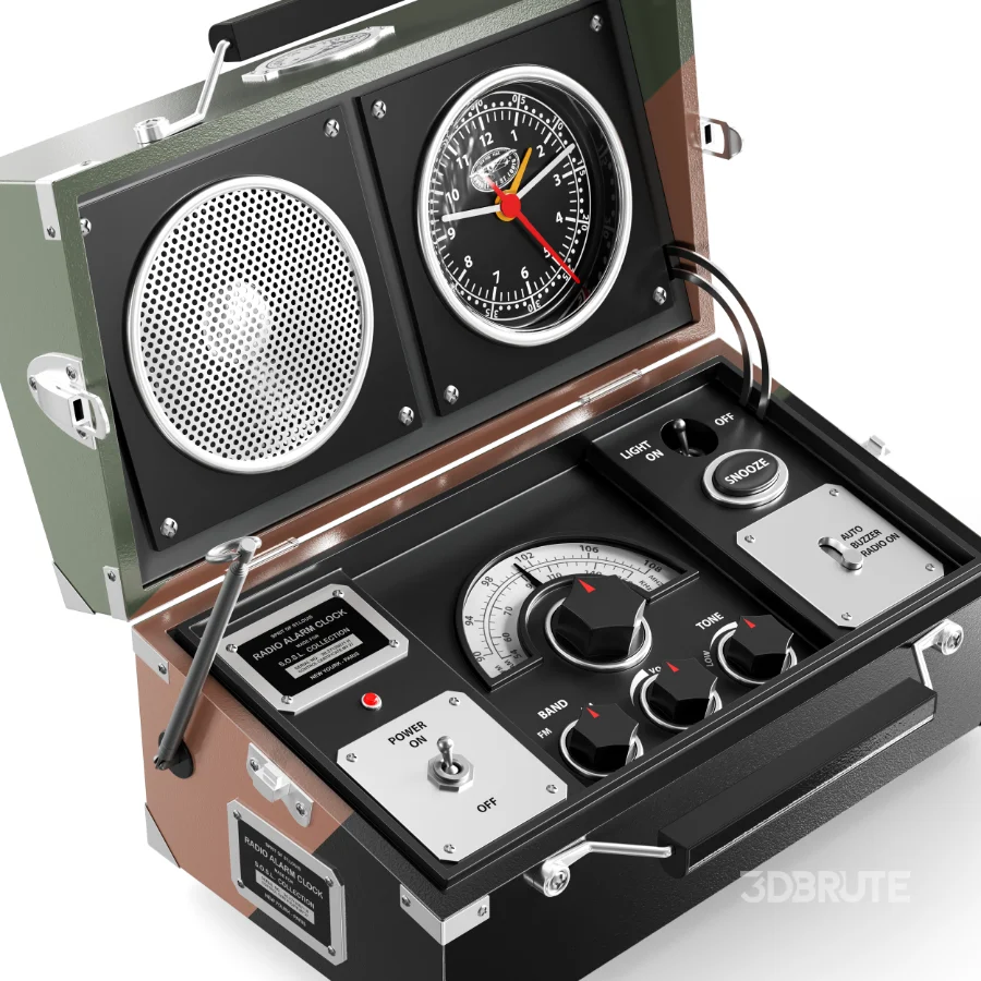 AM-FM Radio Alarm Clock Image 5