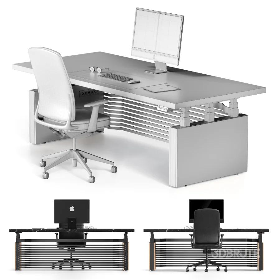 Zen Pro 86 Executive Standing Desk Image 7