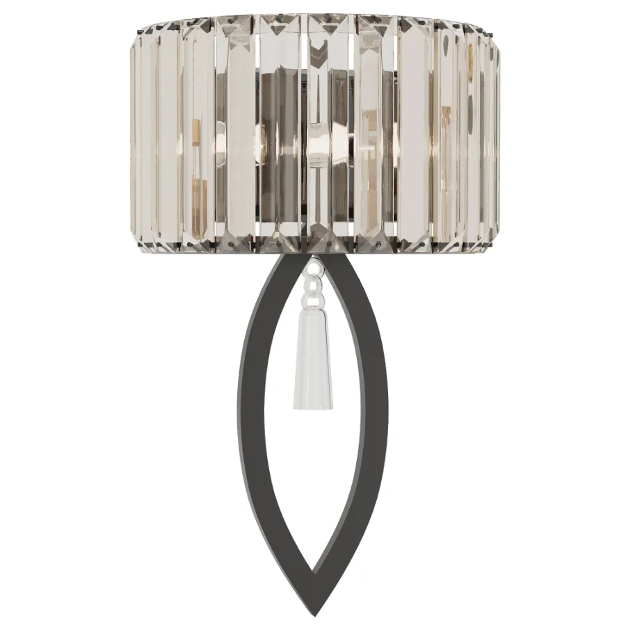 Wall Sconces Modern Gold Crystal Wall Light Image 2