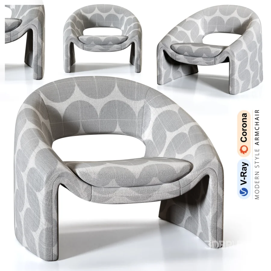 MODERN STYLE ARMCHAIR Image 1