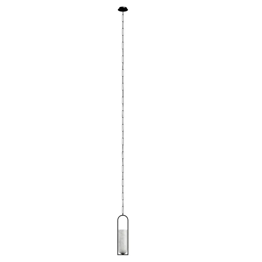 Melange Small Elongated Pendant by Visual Comfort Image 7