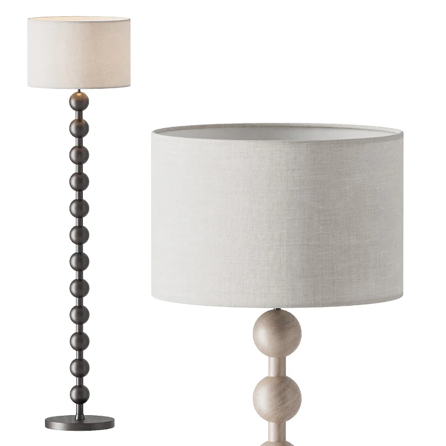 Hugo Barbell Floor Lamp Image 4