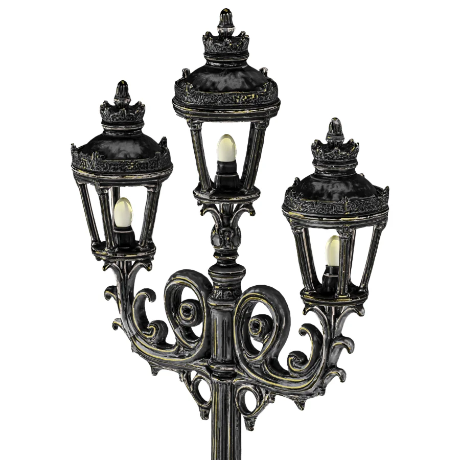 Victorian street lamp-01 Image 7