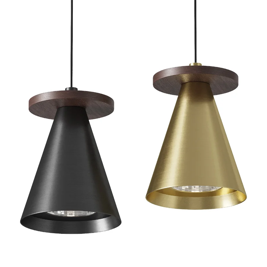 PIET CONE WOOD Pendant Lamp By Lampatron Image 4
