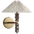 Pleated Walnut Wall Light - Thumbnail 3