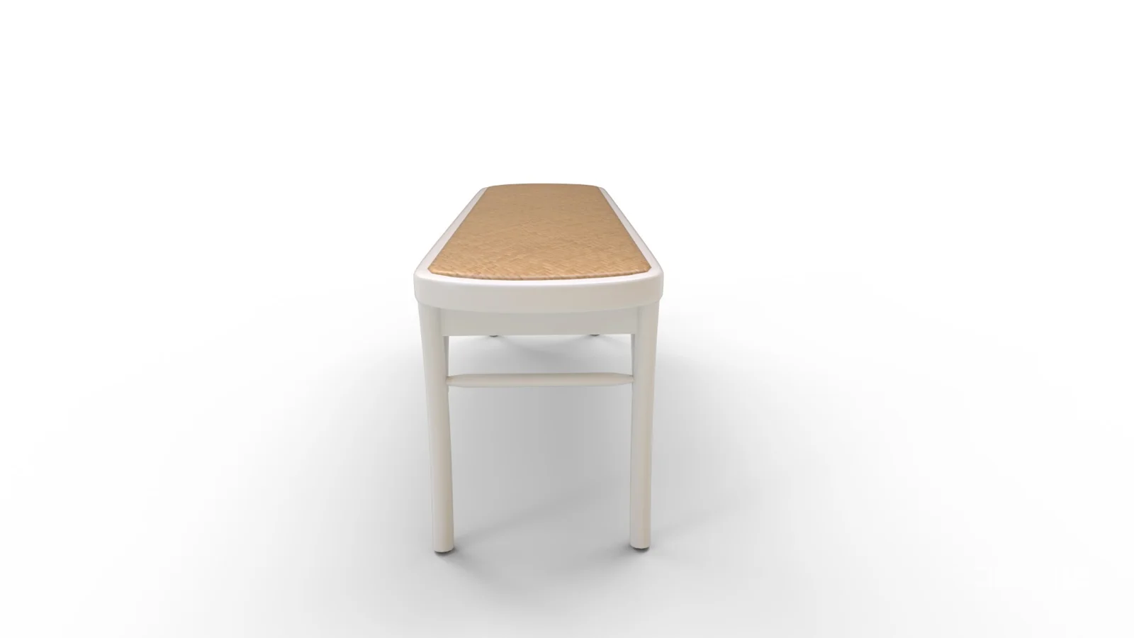 Amhir Wood Storage Bench Image 3