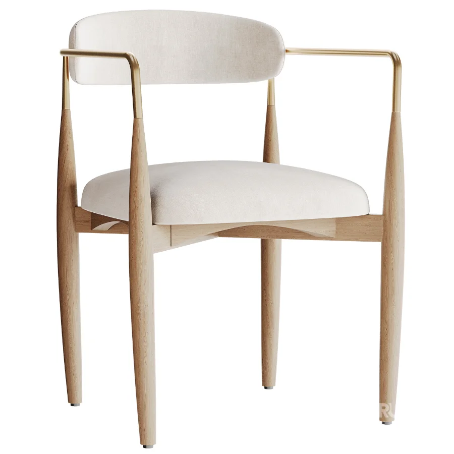 Bradley Chair with Arms by Dantone Home Image 3