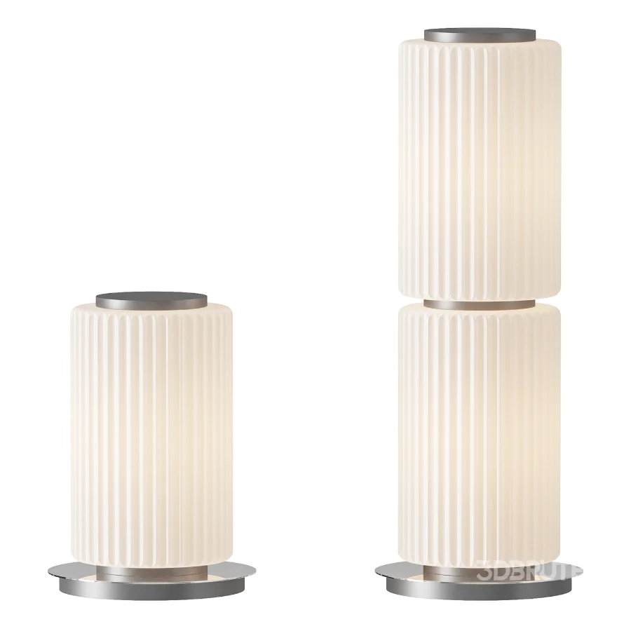 Column Ivory Table Lamp Image 2
