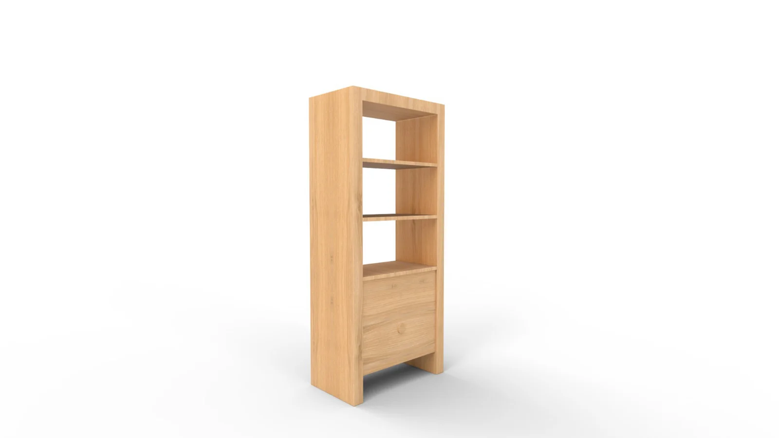 Baja Natural Storage Bookcase Image 6