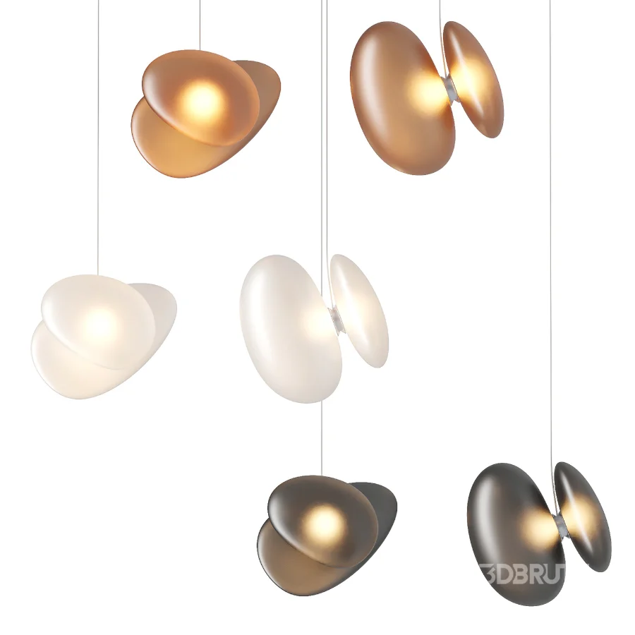 Pebble Linear 04 Pendant Lamp Image 4