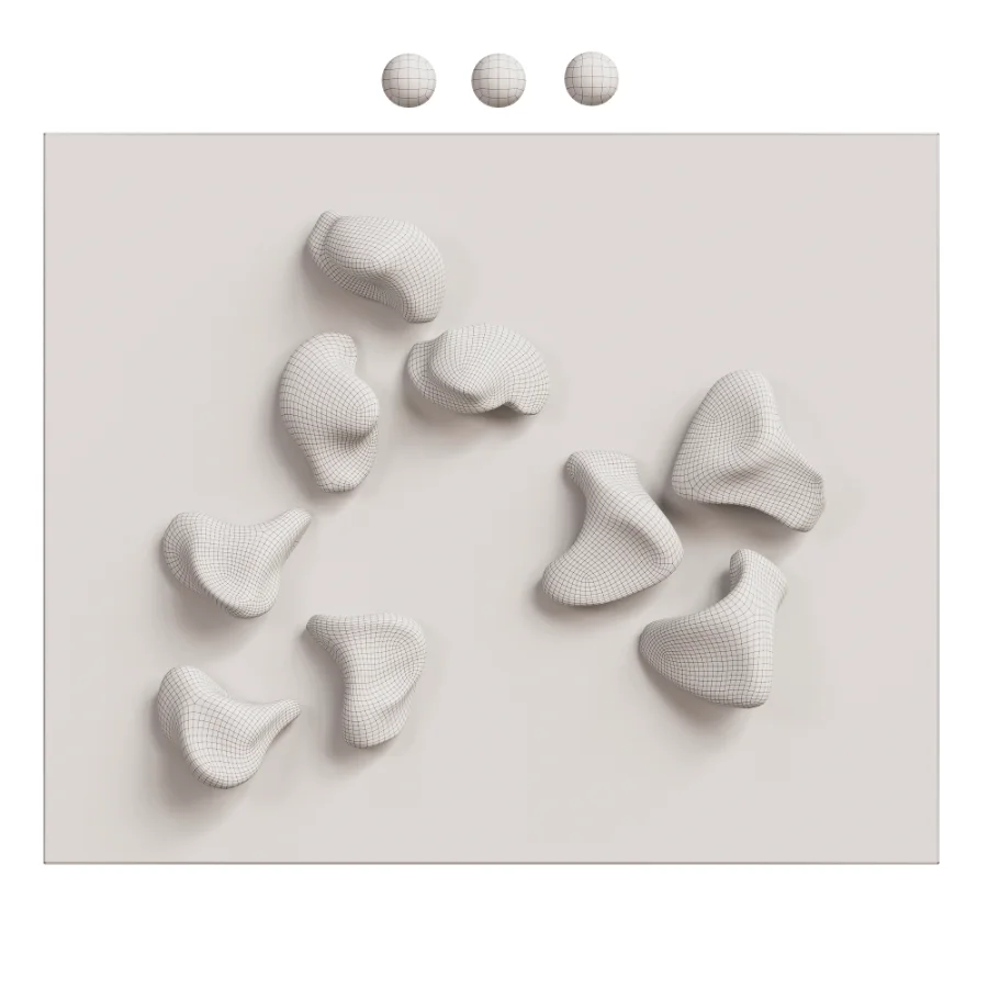 Liquid Metal And Plastic Wall Art Decor Image 4