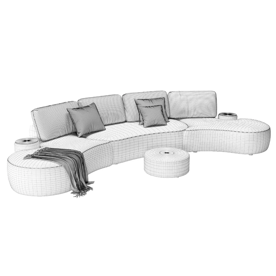 Italian Style Sofa Image 7