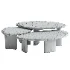 Kora Marble Coffee Table - Thumbnail 6