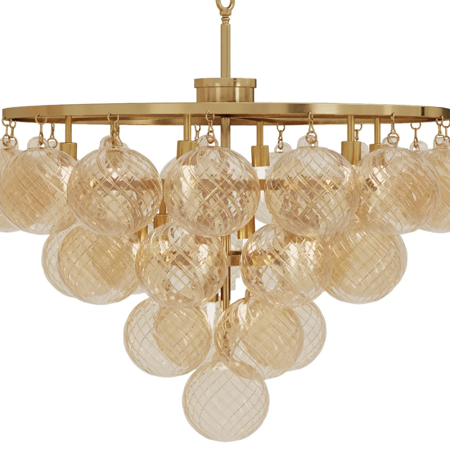 Yader Tiered Bubble Chandelier Image 5