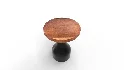 Solid Wood Pedestal End Table - Thumbnail 9