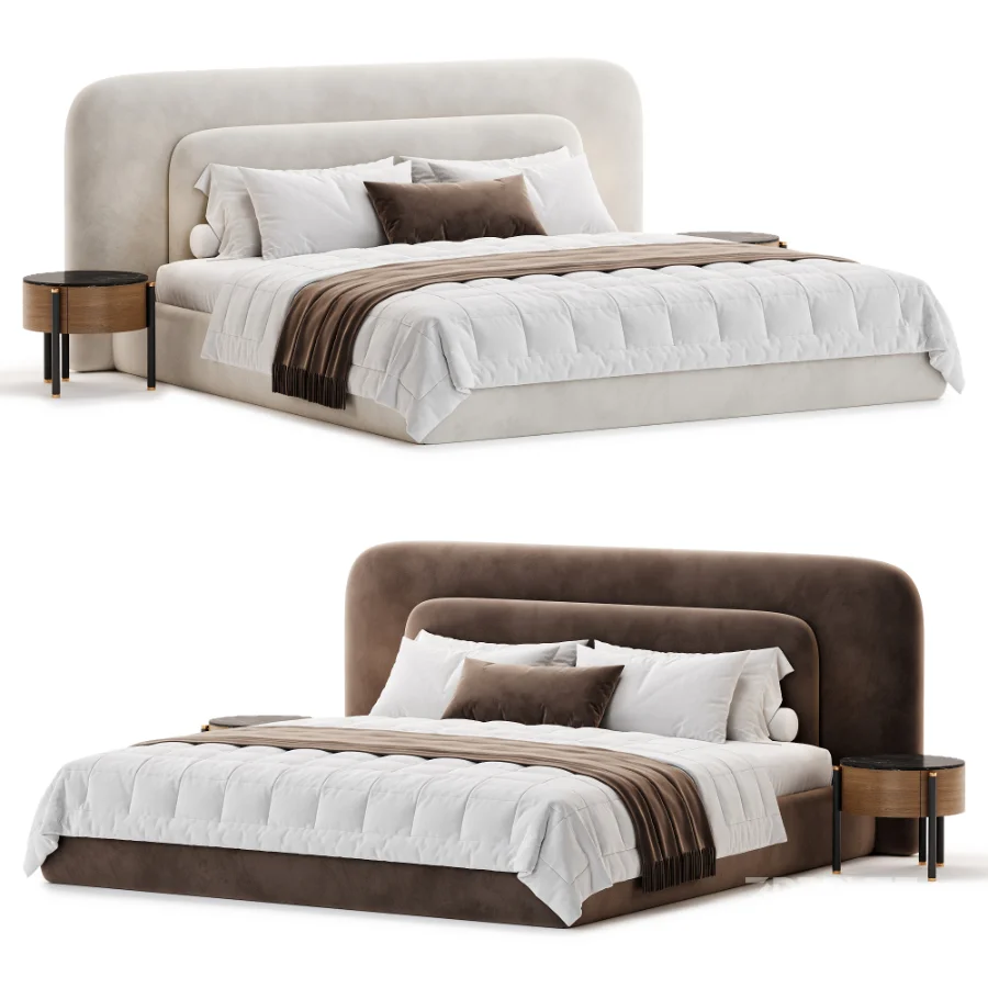 Modern Double Bed 11 Image 1