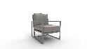 GainesTopGrainLeatherArmchair - Thumbnail 3