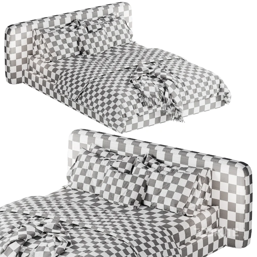 Modern Double Bed Image 4