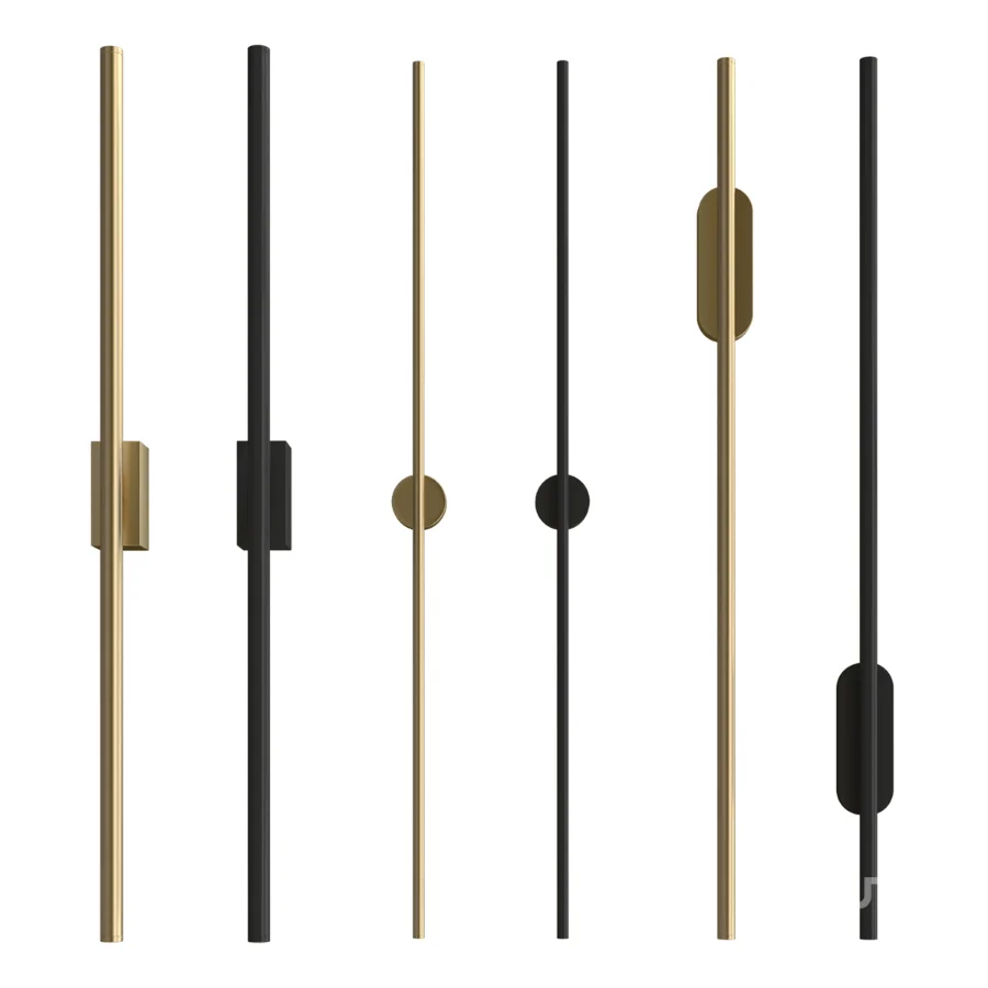 Golden LED Wall Collection Image 1