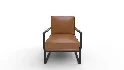 GainesTopGrainLeatherArmchair - Thumbnail 2