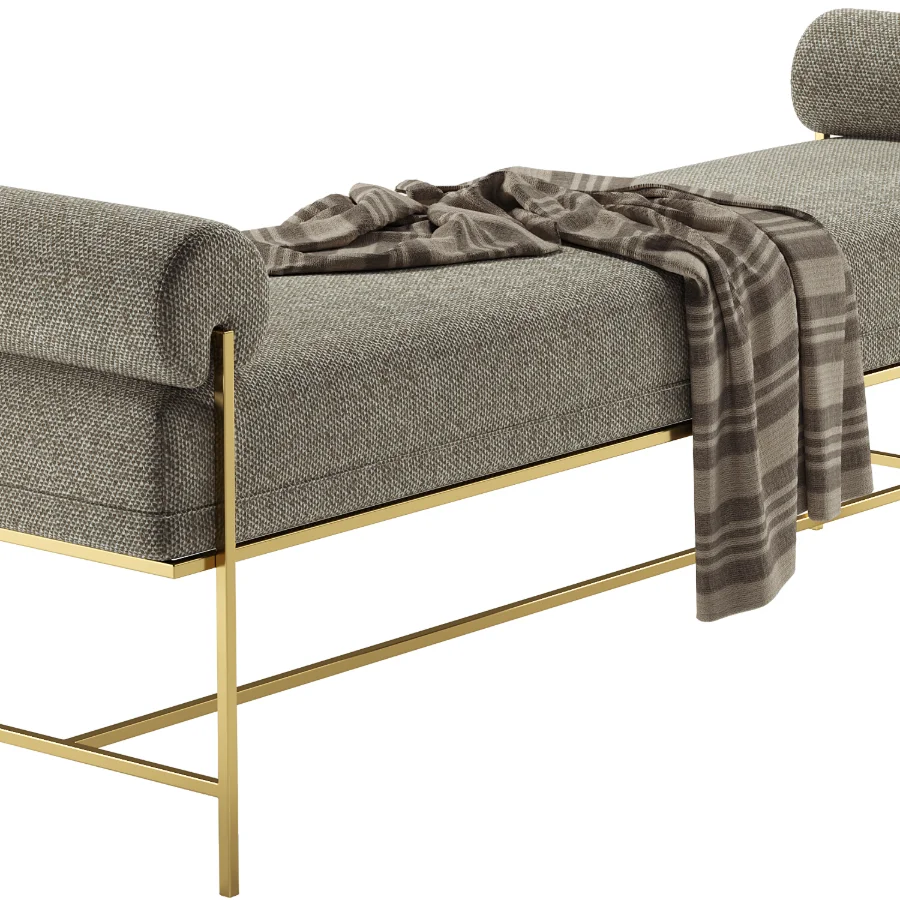 Bolster White Bench Image 5
