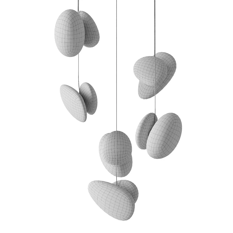 Pebble Linear 04 Chandelier Image 3