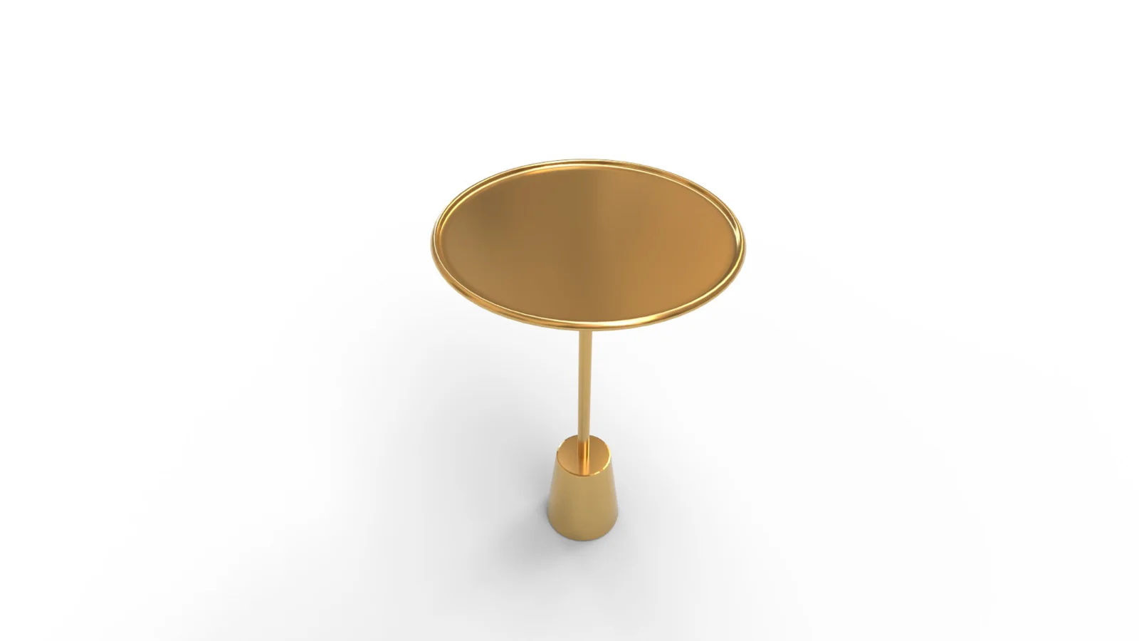Patson Tray Top Pedestal End Table Image 3