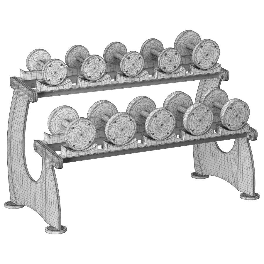 Chrome_Dumbbell_Rack Image 7