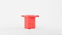 Kayla Black Concrete Side Table - Thumbnail 9