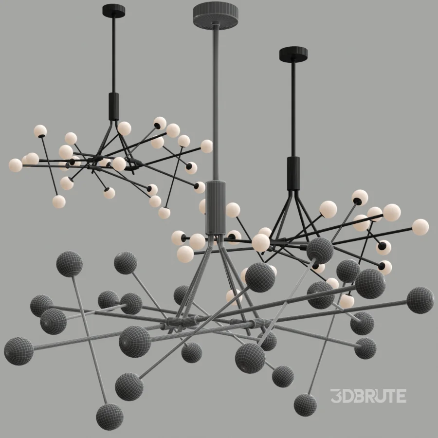 Moto LED Chandelier Image 1