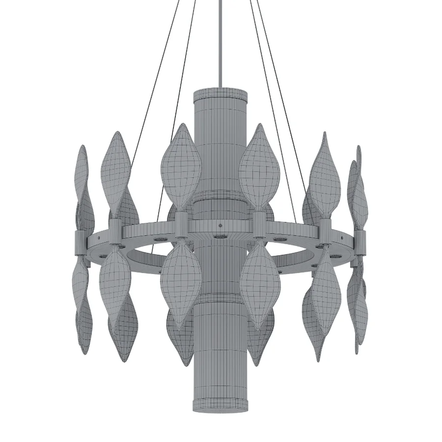 Shiny large 24-light chandelier Image 2