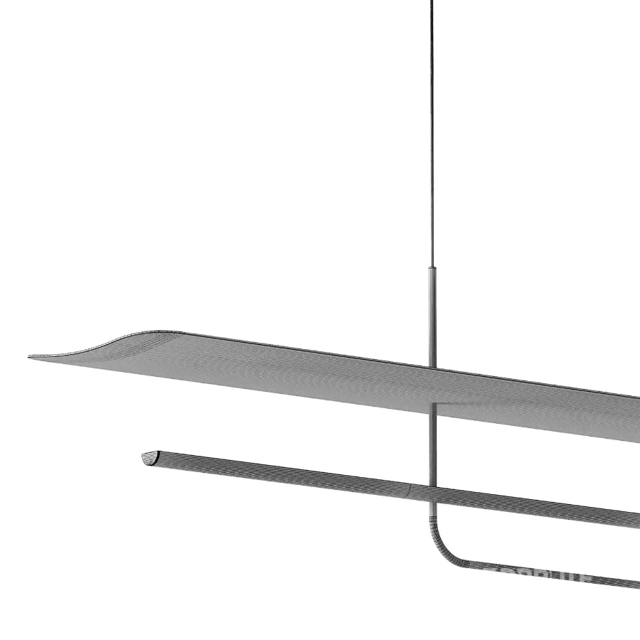 Reflector Linear Pendant Lamp Image 1