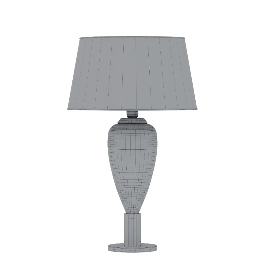 Transparent Honeycomb Table Lamp Image 1
