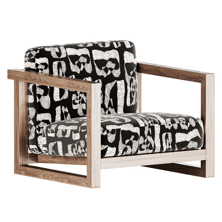 Jenga Armchair By Saloni Image 4