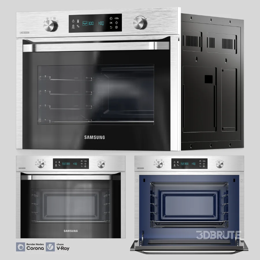 Gas Oven & Microwave Image 3