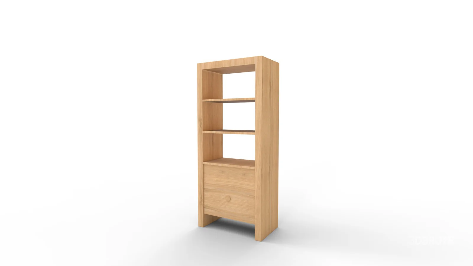 Baja Natural Storage Bookcase Image 8