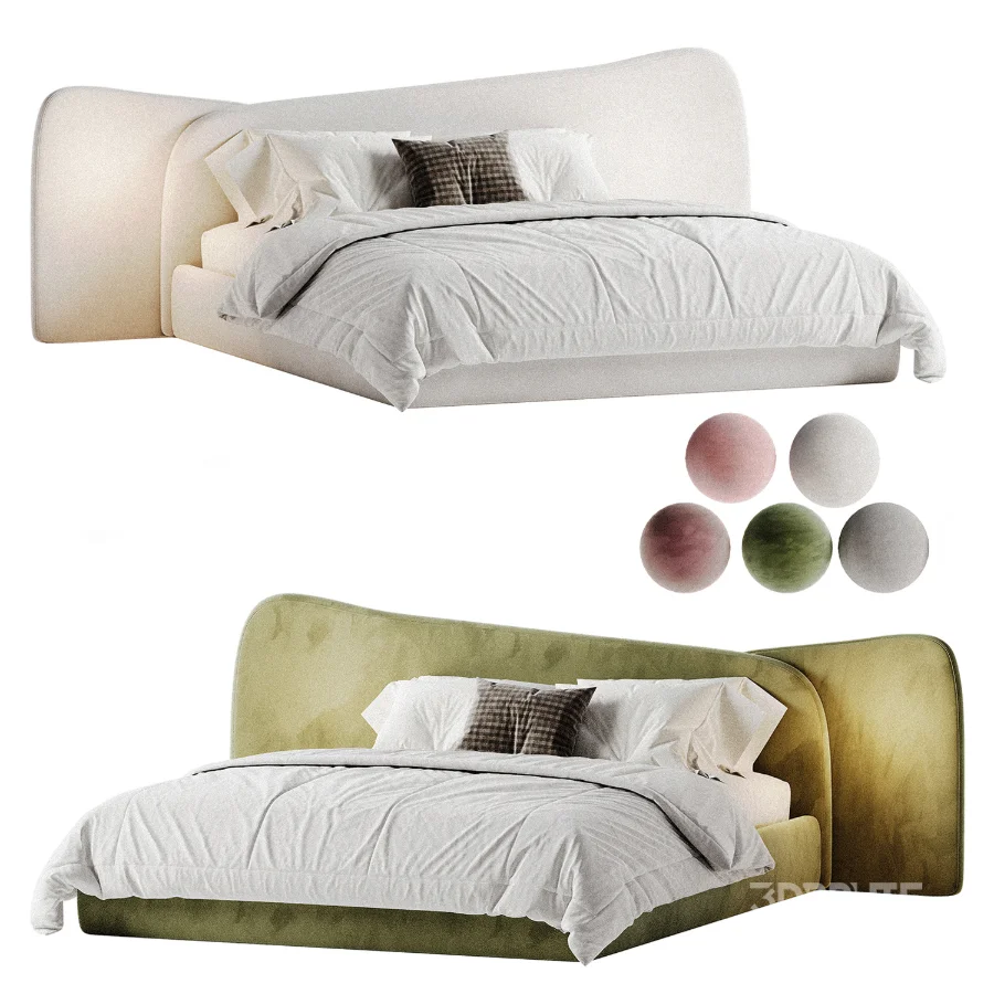Gaspra Modern Bed Image 7