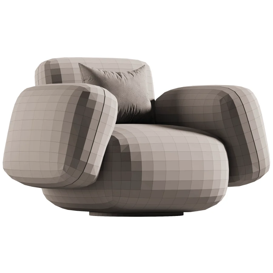 I am not a minimalist armchair Image 2