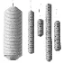 Tekio Vertical Pendant Light - Thumbnail 4