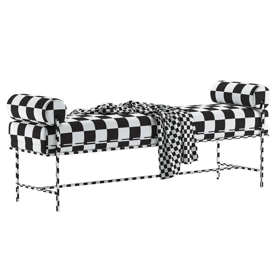 Bolster White Bench Image 7