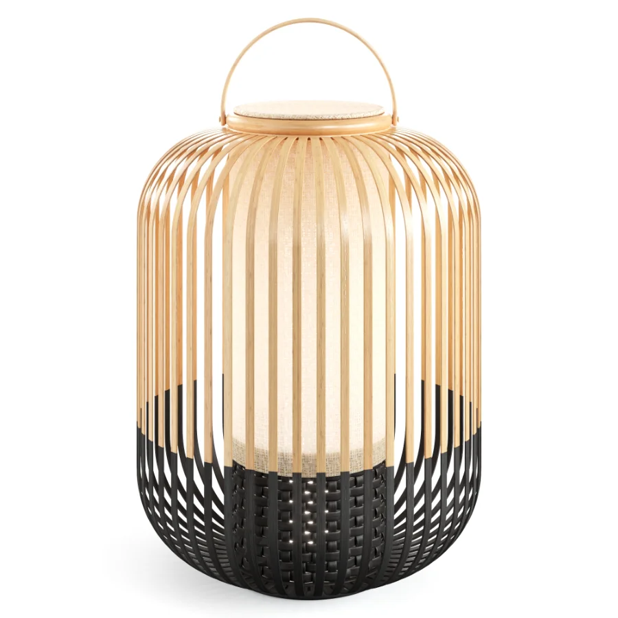 TakeAWay Bamboo Floor Lamp by Forestier Vol 2 Image 6