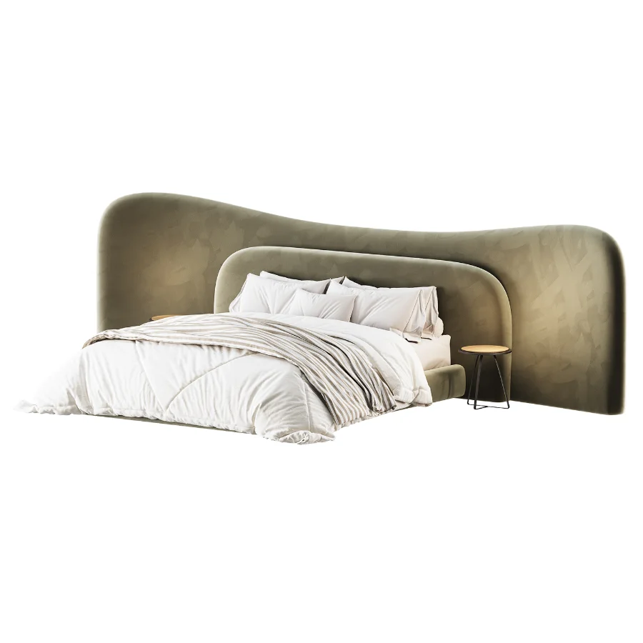 Modern Double Bed 07 Image 1