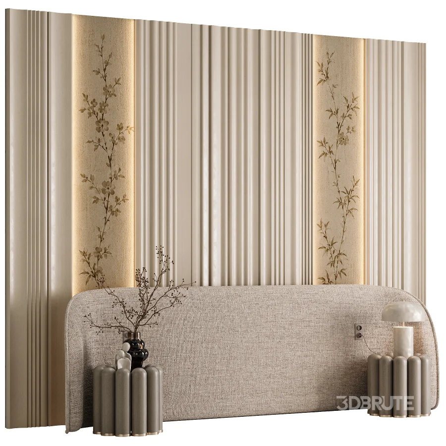 Organic Headboard Set08 Image 3